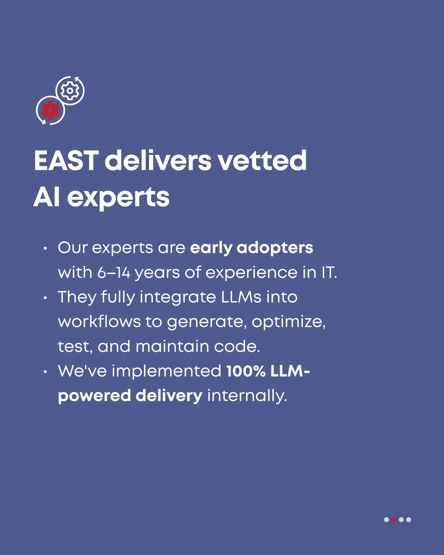Slides on AI-powered software delivery